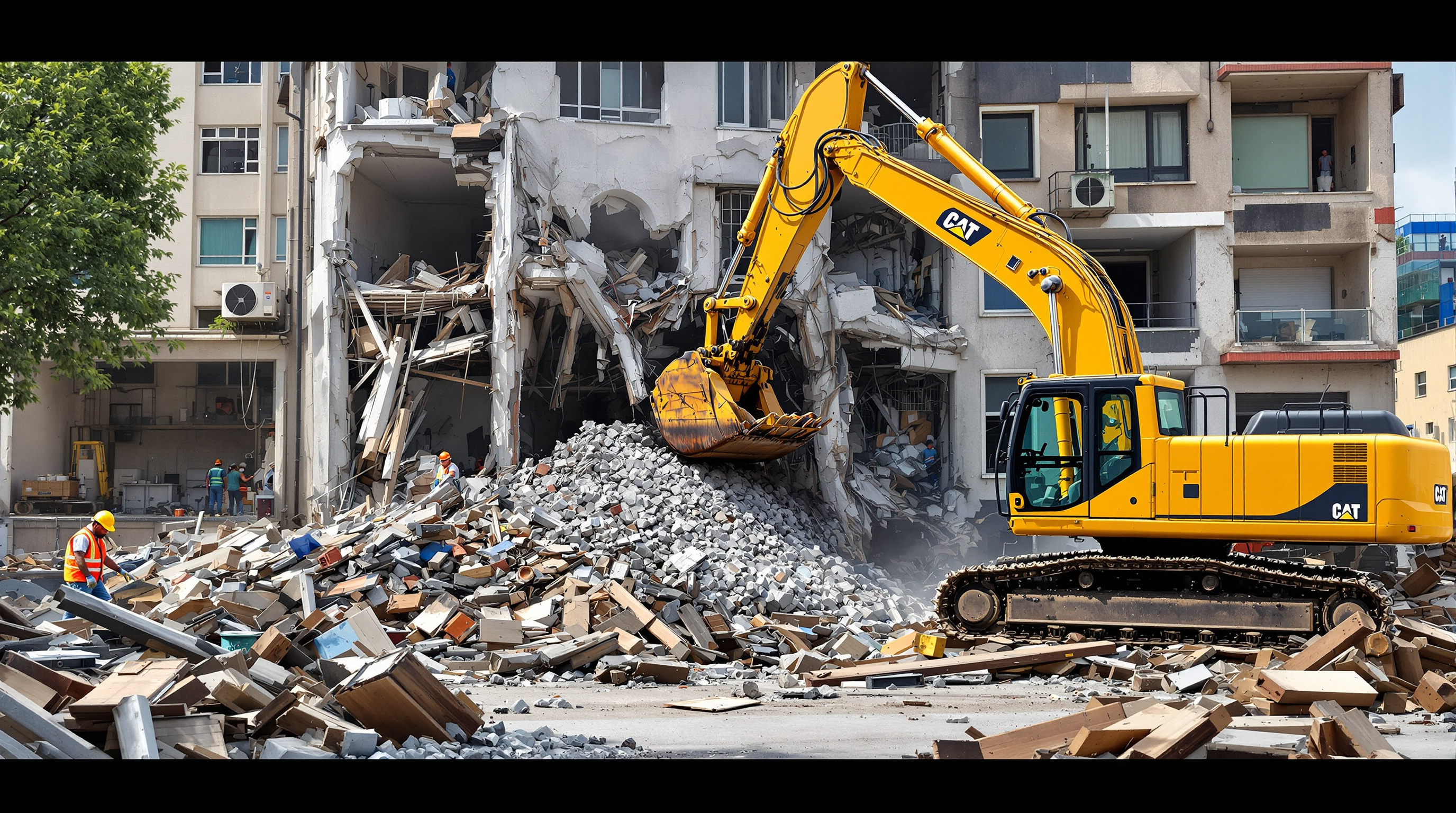 Diagnostic déchets avant démolition