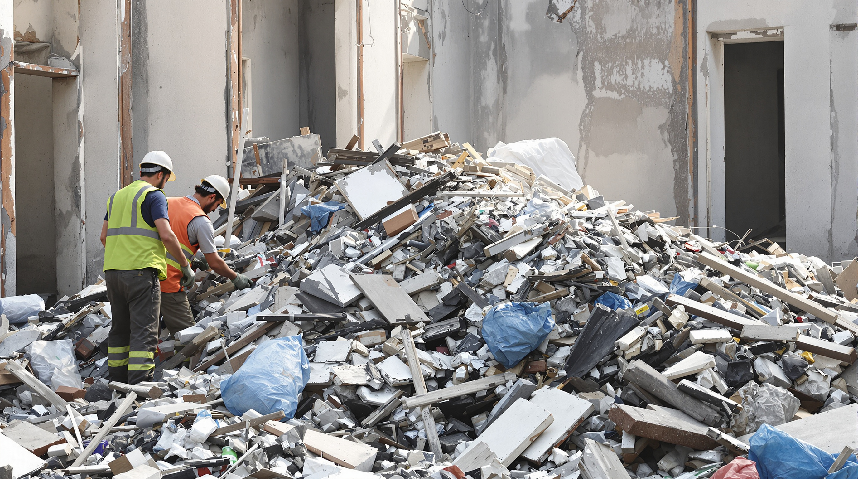 Tri des déchets de chantier — MODOP Déconstruction